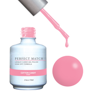 LeChat Perfect Match Gel / Lacquer Combo - Cotton Candy 0.5 oz - #PMS119, Gel Polish - LeChat, Sleek Nail