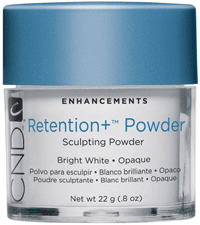 CND - Retention + Powder - Bright White 0.8 oz, Acrylic Powder - CND, Sleek Nail