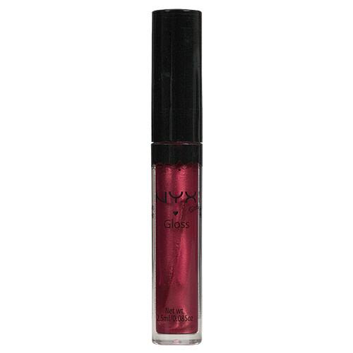 NYX - Round Lip Gloss - Frosted Plum - RLG21, Lips - NYX Cosmetics, Sleek Nail
