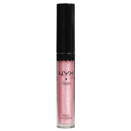 NYX - Round Lip Gloss - Sparkle - RLG05, Lips - NYX Cosmetics, Sleek Nail