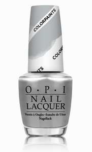 OPI Nail Lacquer - Silver Canvas  0.5 oz - #NLP19, Nail Lacquer - OPI, Sleek Nail