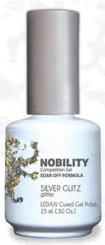 Lechat Nobility - Silver Glitz 0.5 oz - #NBGP68, Gel Polish - LeChat, Sleek Nail