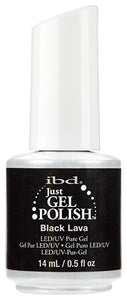 IBD Just Gel Polish Black Lava - #56507, Gel Polish - IBD, Sleek Nail