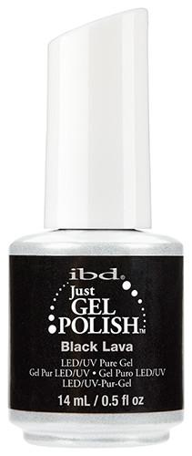 IBD Just Gel Polish Black Lava - #56507, Gel Polish - IBD, Sleek Nail