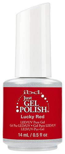 IBD Just Gel Polish Lucky Red - #56584, Gel Polish - IBD, Sleek Nail