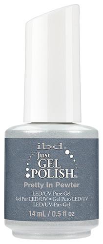 IBD Just Gel Polish Pretty in Pewter - #56685, Gel Polish - IBD, Sleek Nail