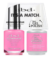 IBD It's A Match Duo - Tickled Pink - #65488, Gel & Lacquer Polish - IBD, Sleek Nail