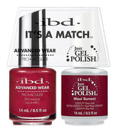 IBD It's A Match Duo - Maui Sunset - #65500, Gel & Lacquer Polish - IBD, Sleek Nail
