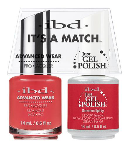 IBD It's A Match Duo - Serendipity - #65509, Gel & Lacquer Polish - IBD, Sleek Nail