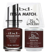 IBD It's A Match Duo - Bustled Up - #65523, Gel & Lacquer Polish - IBD, Sleek Nail