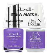 IBD It's A Match Duo - Heedless to Say - #65529, Gel & Lacquer Polish - IBD, Sleek Nail