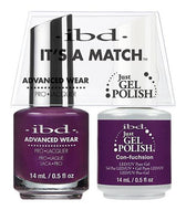 IBD It's A Match Duo - Con-fuchsion - #65531, Gel & Lacquer Polish - IBD, Sleek Nail