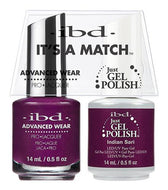 IBD It's A Match Duo - Indian Sari - #65533, Gel & Lacquer Polish - IBD, Sleek Nail