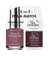 IBD It's A Match Duo - Smokey Plum - #65539, Gel & Lacquer Polish - IBD, Sleek Nail