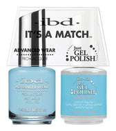 IBD It's A Match Duo - Full Blu-um - #65544, Gel & Lacquer Polish - IBD, Sleek Nail