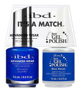 IBD It's A Match Duo - Blue Haven - #65547, Gel & Lacquer Polish - IBD, Sleek Nail