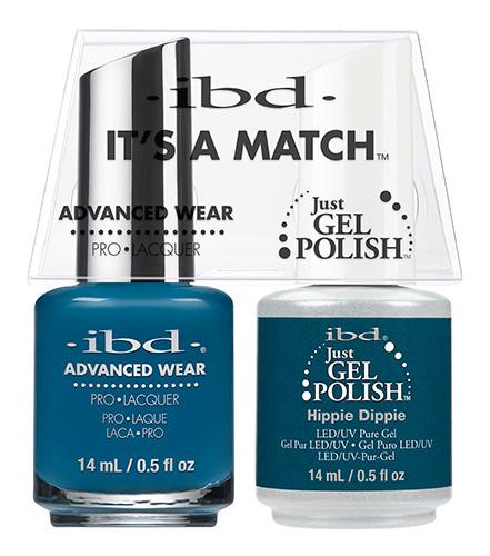 IBD It's A Match Duo - Hippie Dippie - #65550, Gel & Lacquer Polish - IBD, Sleek Nail