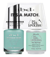 IBD It's A Match Duo - Hot Springs - #65553, Gel & Lacquer Polish - IBD, Sleek Nail
