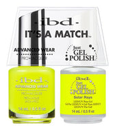 IBD It's A Match Duo - Solar Rays - #65559, Gel & Lacquer Polish - IBD, Sleek Nail