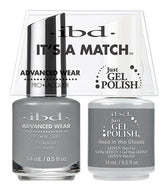 IBD It's A Match Duo - Head in the Clouds - #65563, Gel & Lacquer Polish - IBD, Sleek Nail