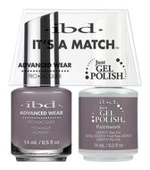 IBD It's A Match Duo - Patchwork - #65565, Gel & Lacquer Polish - IBD, Sleek Nail