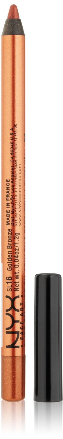 NYX - Slide On Pencil - Golden Bronze - SL16, Eyes - NYX Cosmetics, Sleek Nail