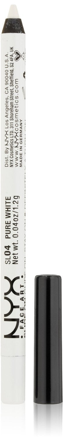 NYX - Slide On Pencil - Pure White - SL04, Eyes - NYX Cosmetics, Sleek Nail