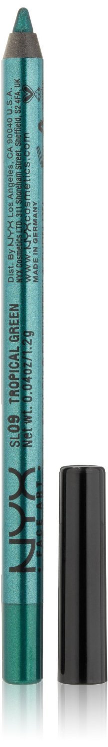 NYX - Slide On Pencil - Tropical Green - SL09, Eyes - NYX Cosmetics, Sleek Nail