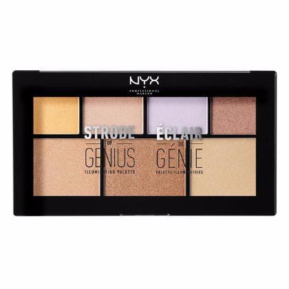 NYX Cosmetics NYX Strobe of Genius Illuminating Palette - #STGP01 - Sleek Nail