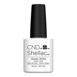 CND Shellac - Studio White 0.5 oz