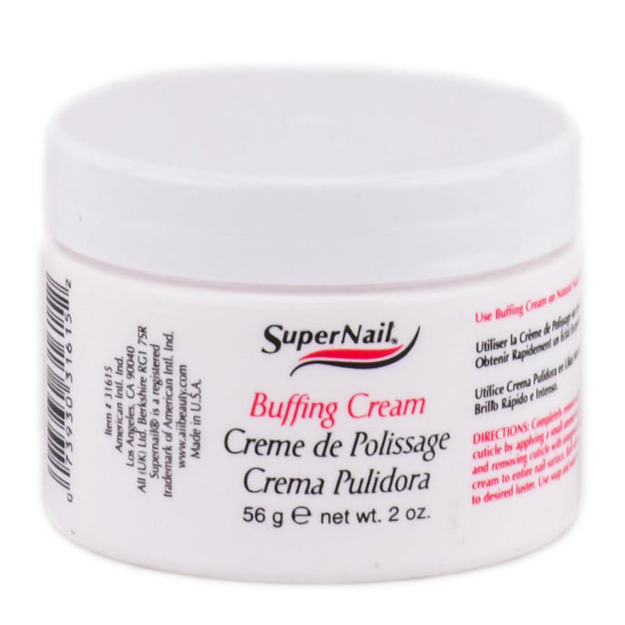 Super Nail Buffing Cream 2 oz - #31615, Nail Care - Super Nail, Sleek Nail