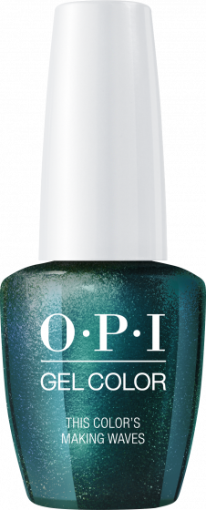 OPI OPI GelColor - This Color's Making Waves - #GCH74 - Sleek Nail