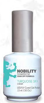 Lechat Nobility - Turquoise Sky 0.5 oz - #NBGP39, Gel Polish - LeChat, Sleek Nail