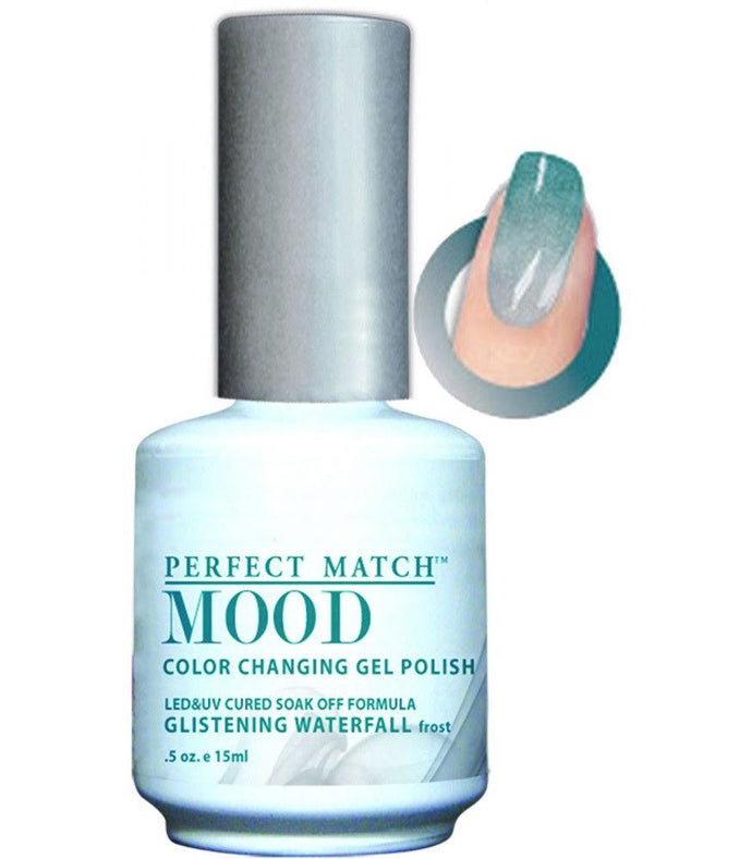 LeChat LeChat Perfect Match Mood Gel - Glistening Waterfall 0.5 oz - #MPMG14 - Sleek Nail