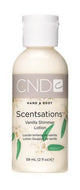 CND - Scentsation Vanilla Shimmer Lotion 2 fl oz, Lotion - CND, Sleek Nail