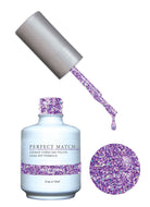 LeChat Perfect Match Gel / Lacquer Combo - Violet Vixen 0.5 oz - #PMS136, Gel Polish - LeChat, Sleek Nail